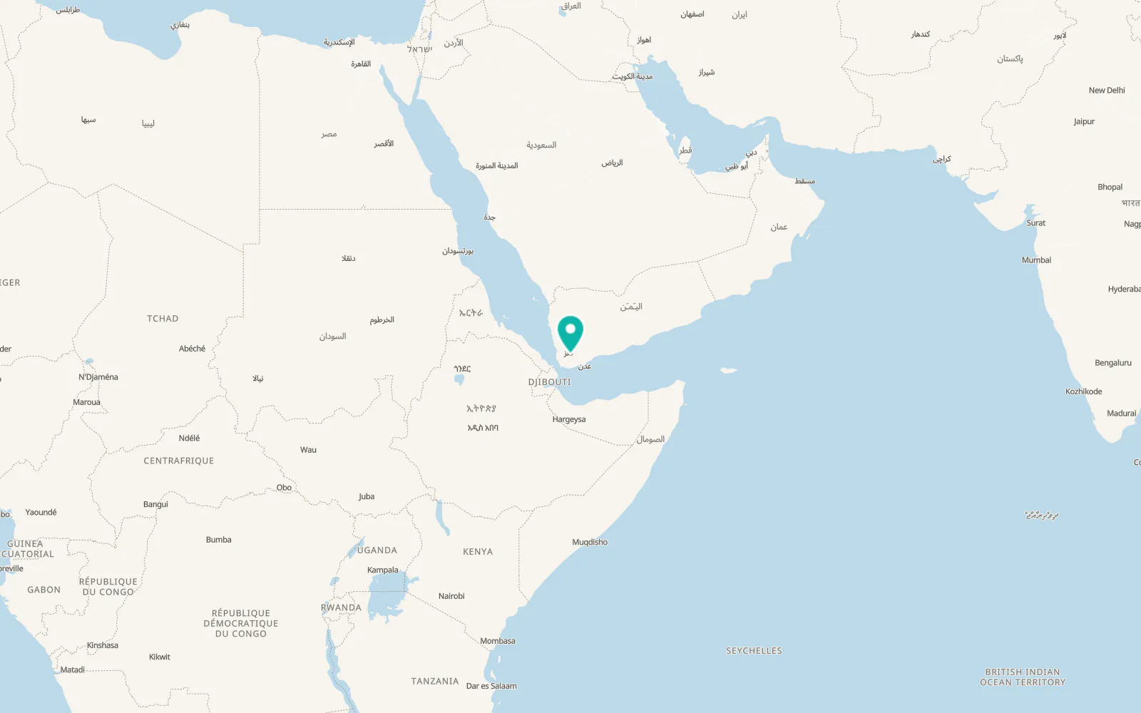 Map of Ḩawrah