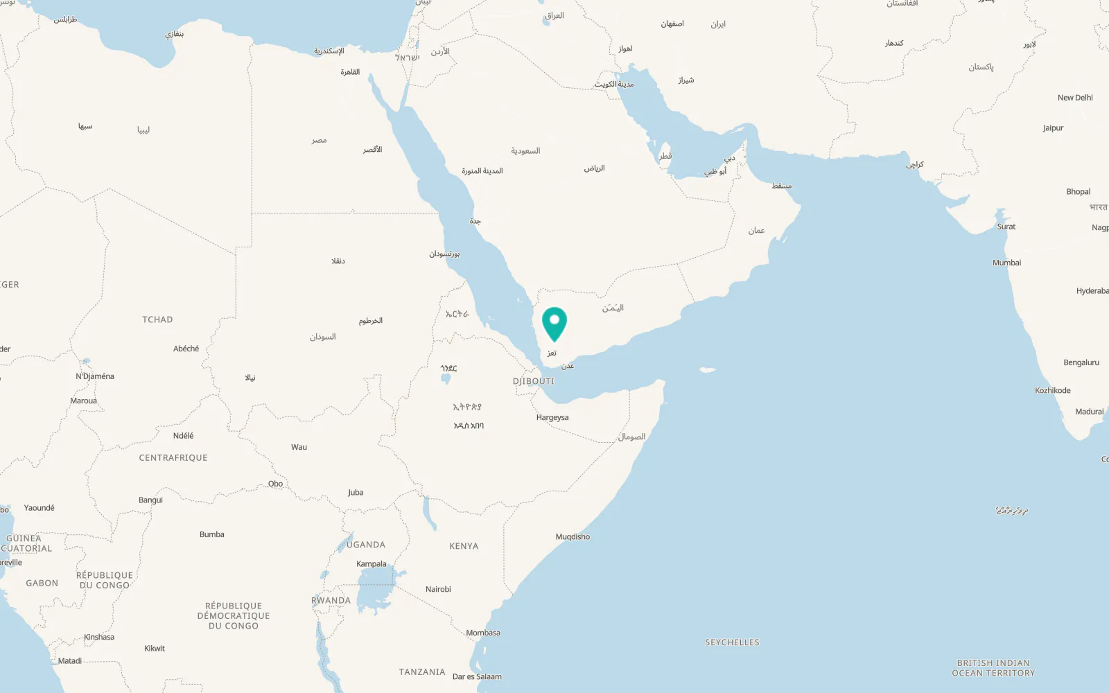 Map of Ibb