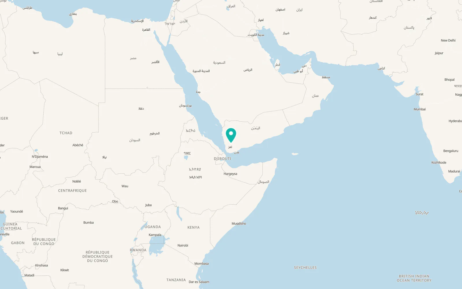 Map of Jiblah
