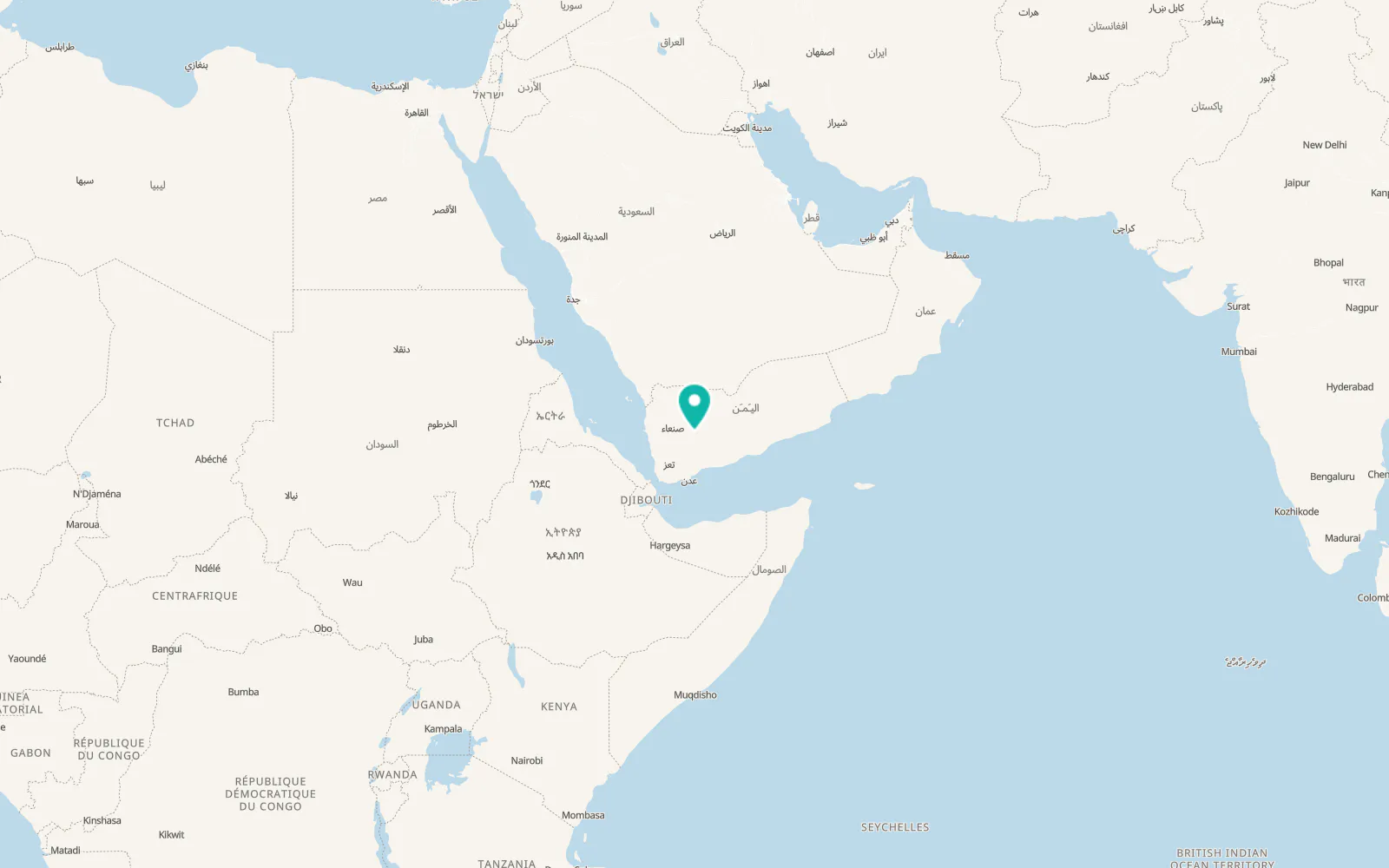 Map of Judaydah