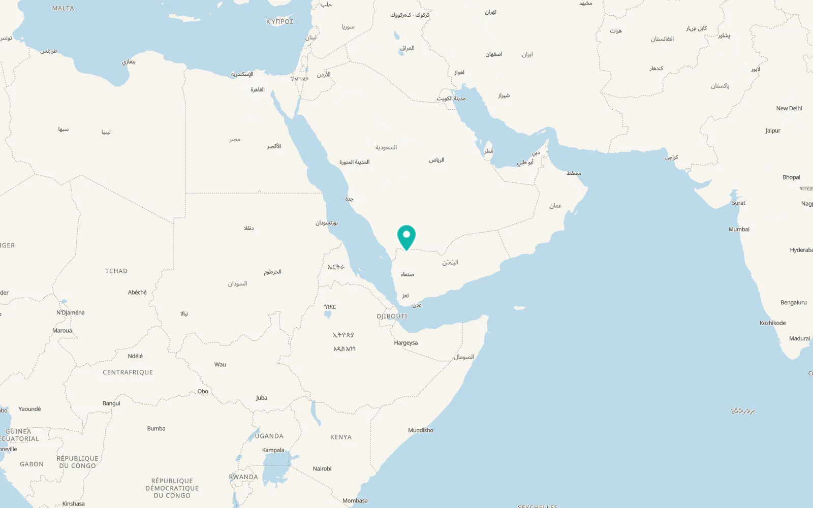 Map of Kitāf