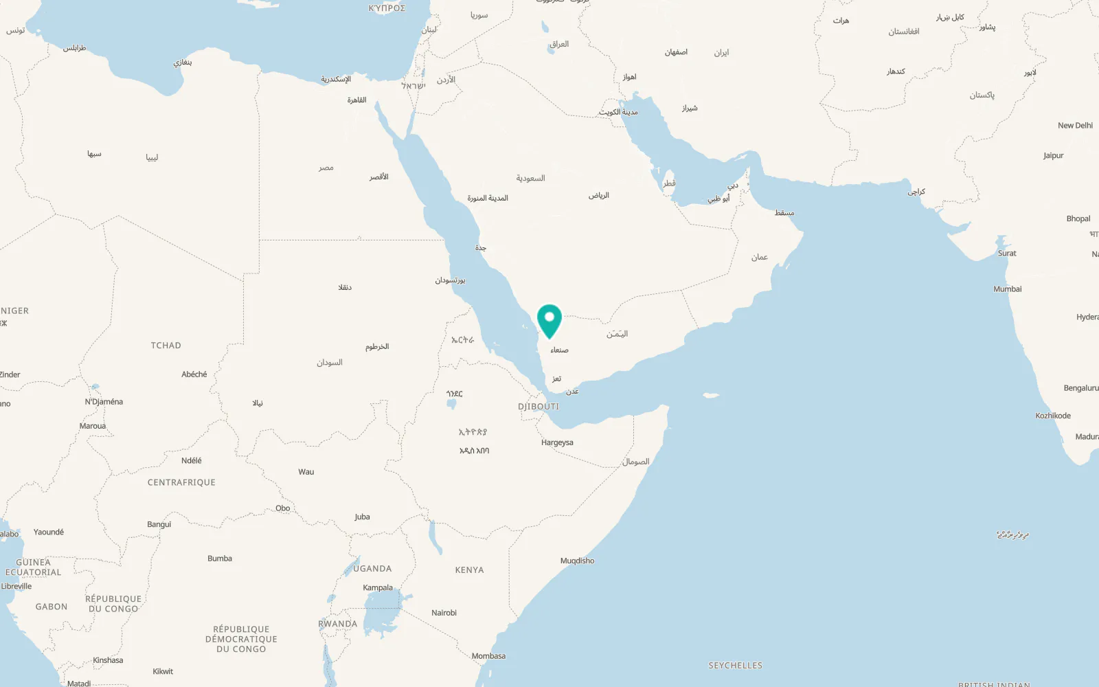 Map of Mabyan