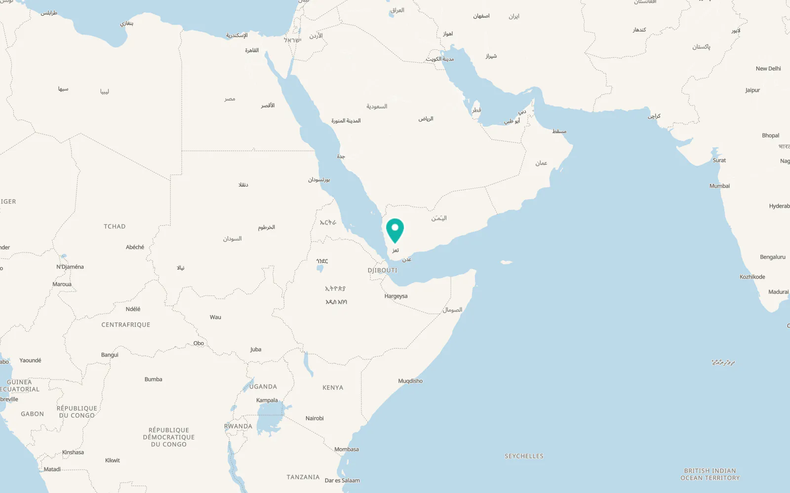 Map of Markaz Mudhaykirah