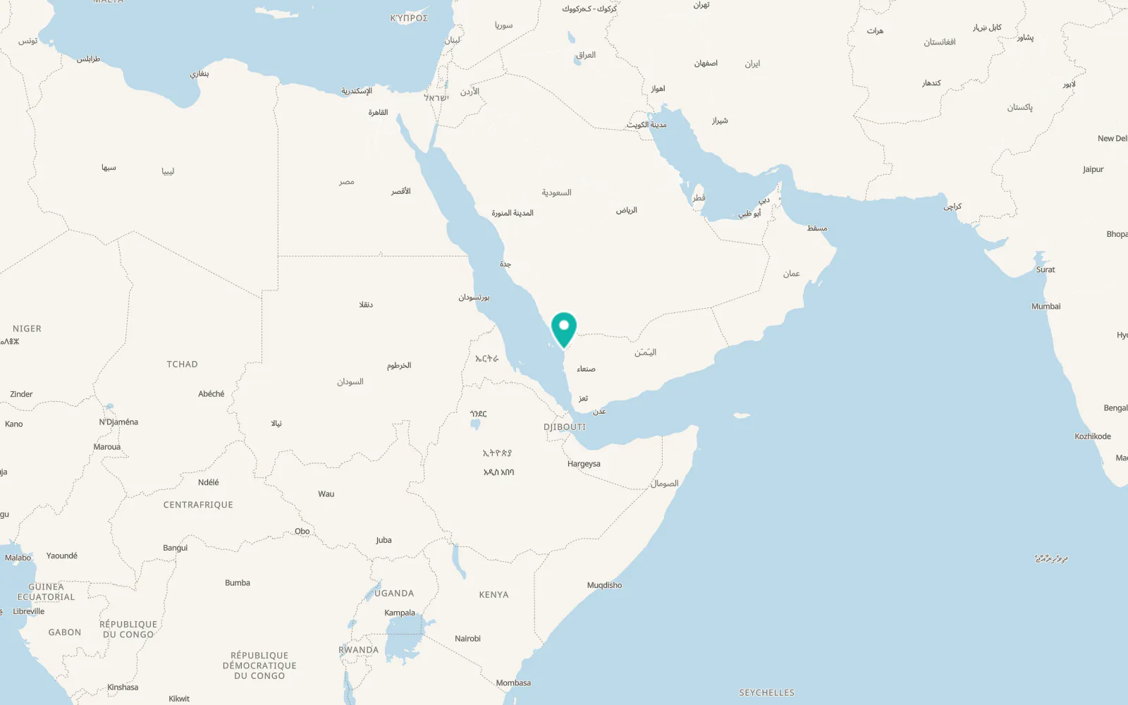 Map of Mīdī