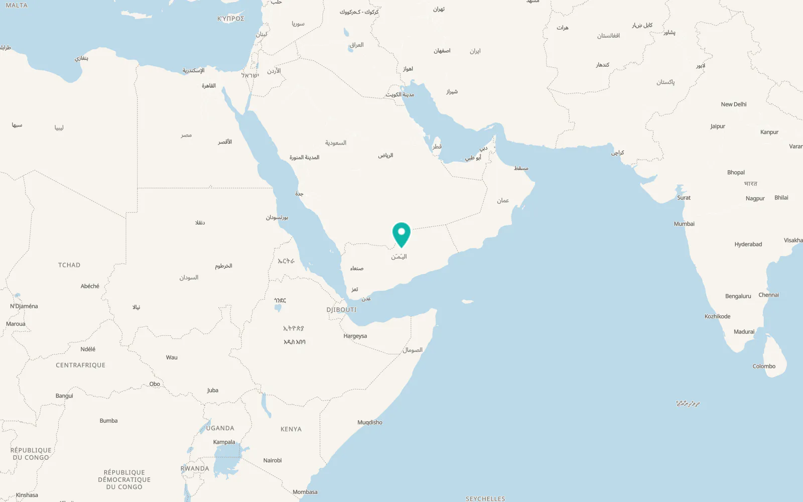 Map of Minwakh