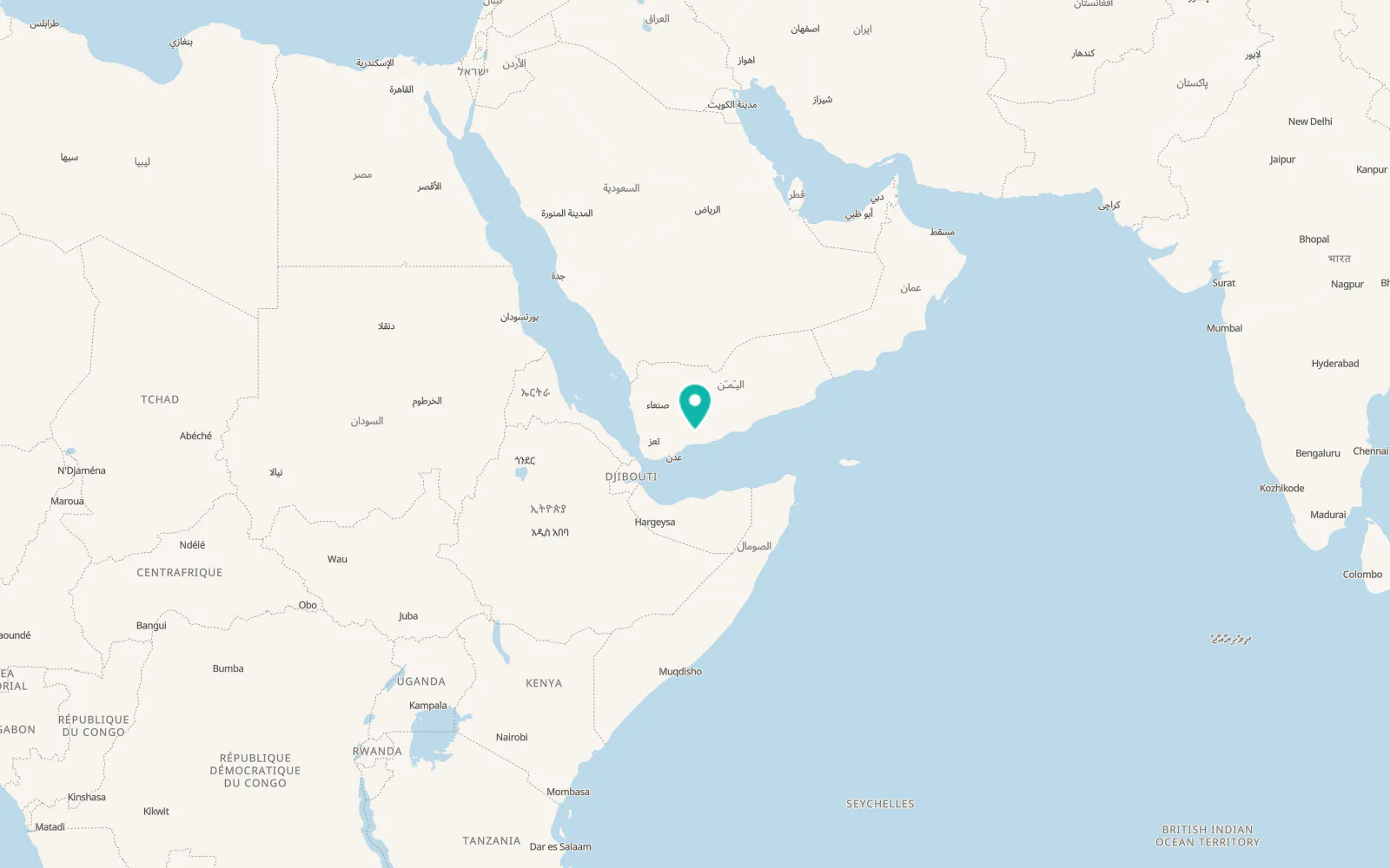 Map of Mūdīyah