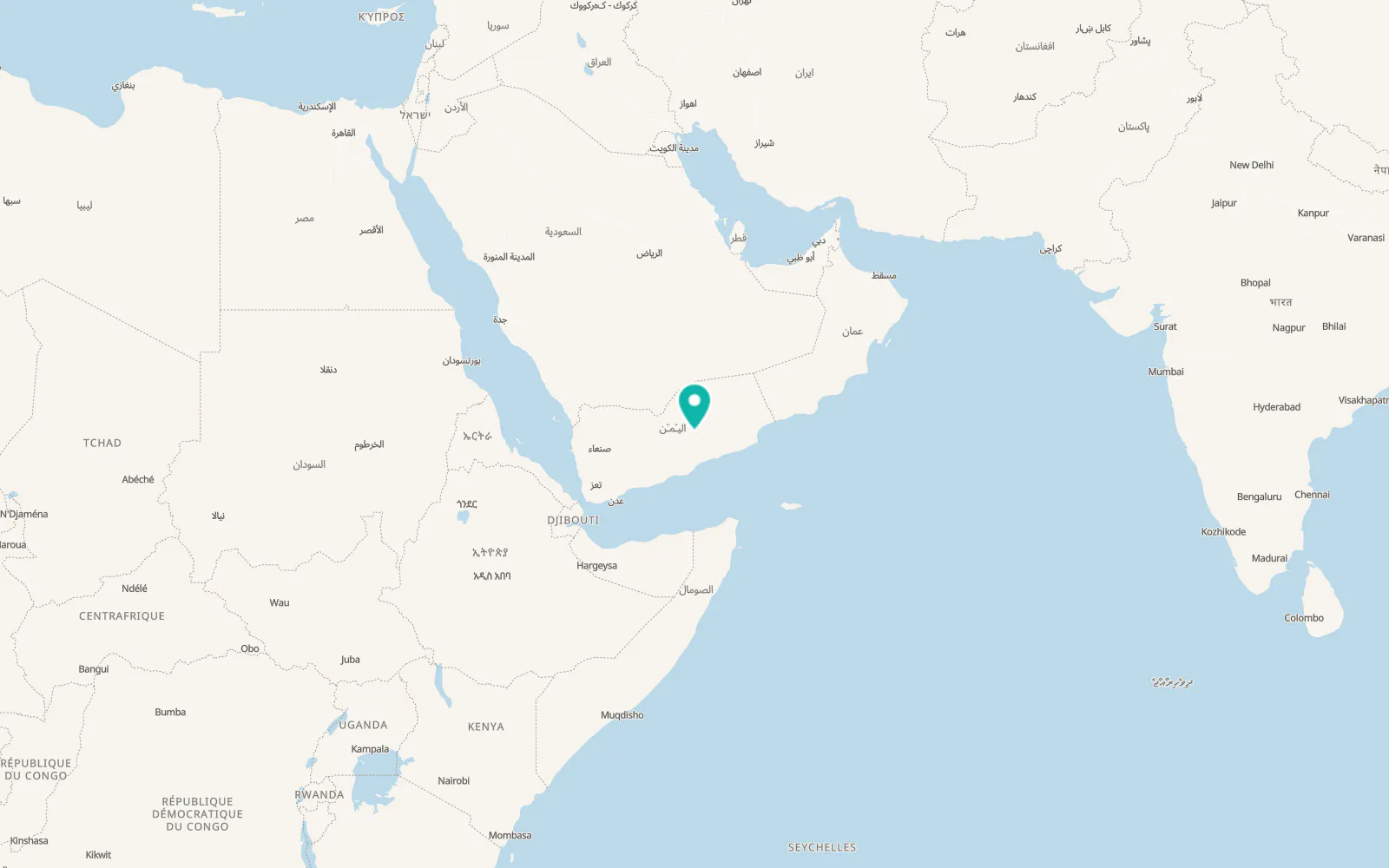 Map of Tarim
