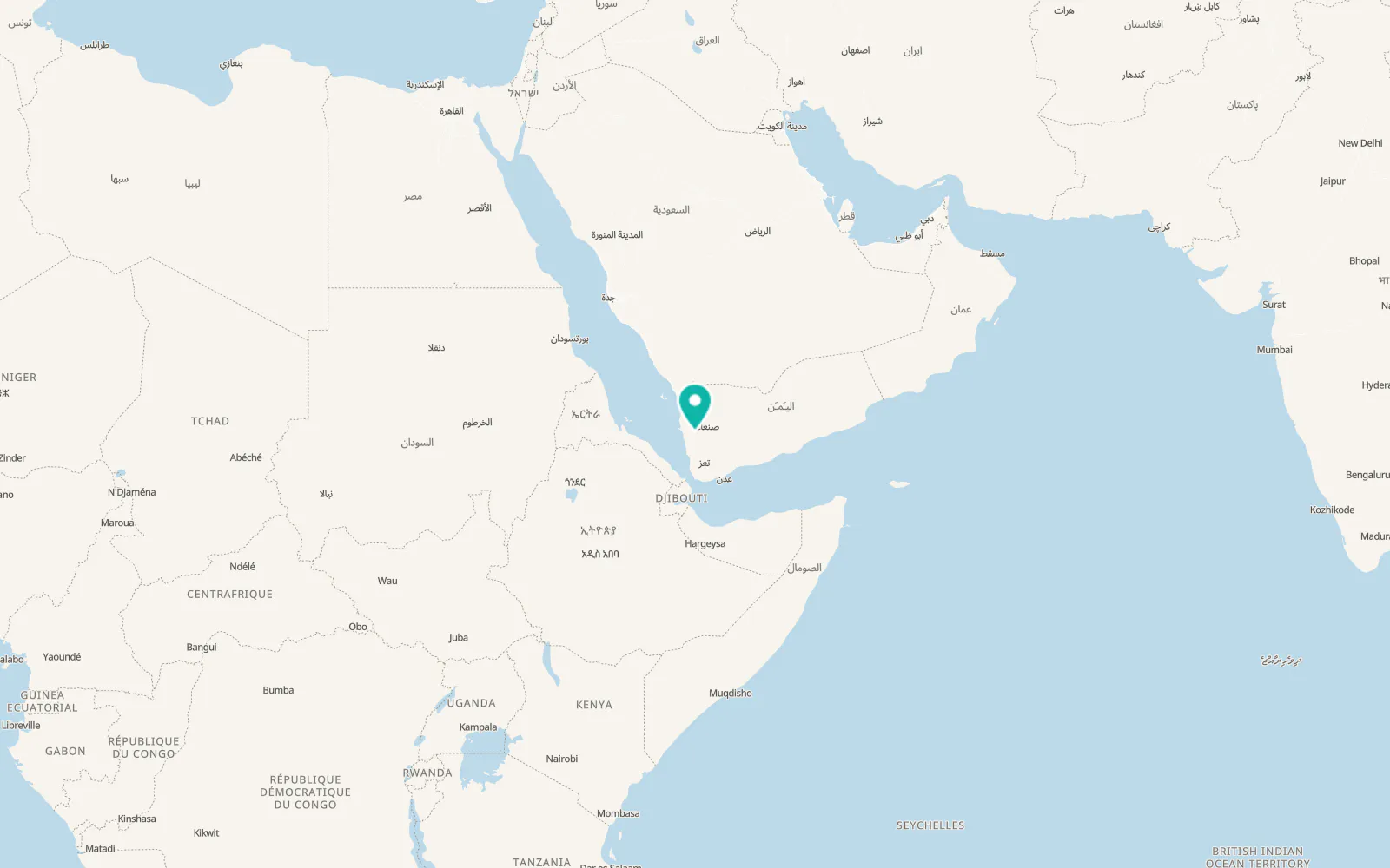 Map of ‘Ubāl
