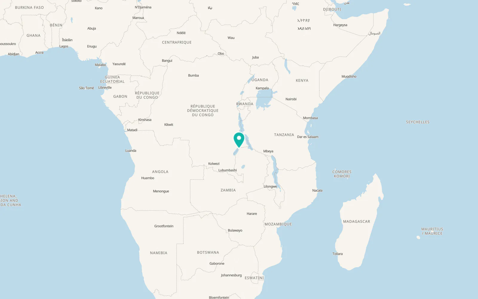 Map of Chiengi