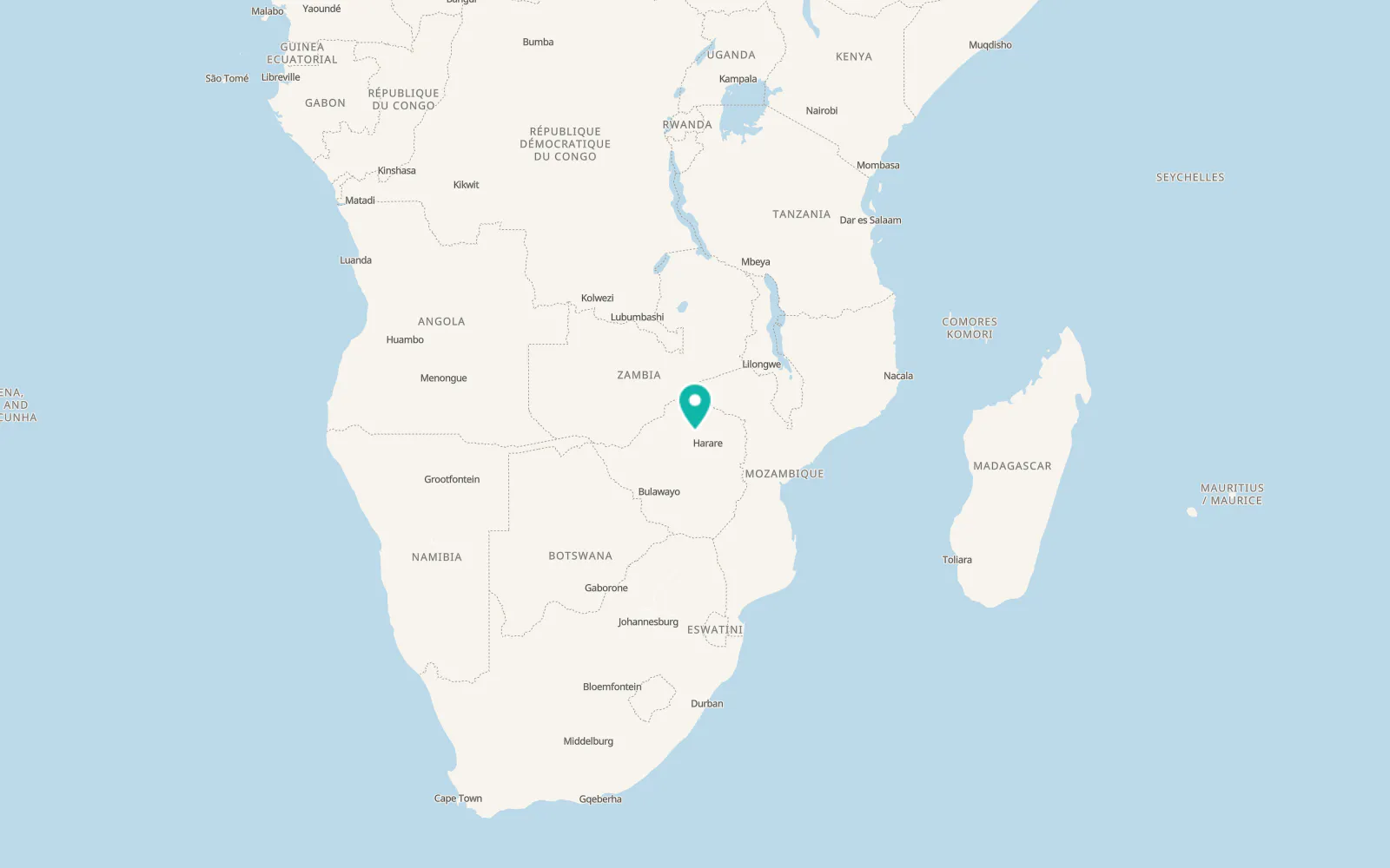 Map of Banket