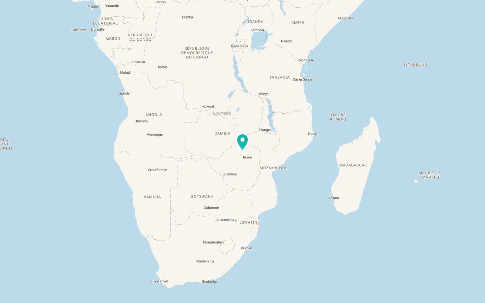 Map of Raffingora