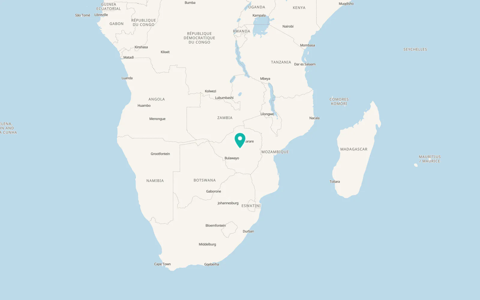 Map of Redcliff